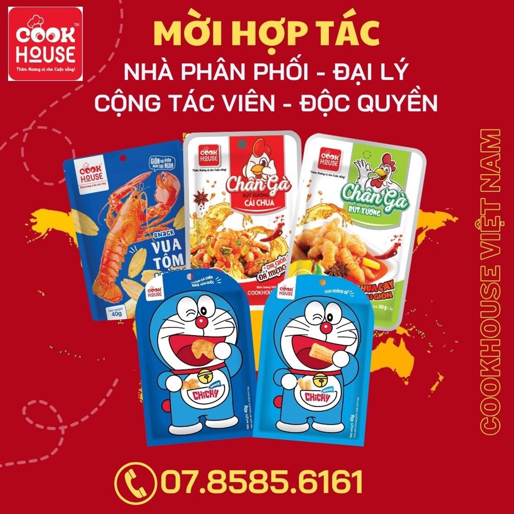 Cookhouse – Tuyển Nhà Phân Phối, Đại Lý & Cộng Tác Viên Toàn Quốc